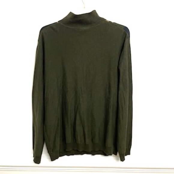 Gap Sweater Men's XXXL Pullover 1/4 Zip 100% Cotton Big & Tall Vertical Stripes - Picture 4 of 5